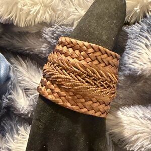 Braided Brown Bracelet